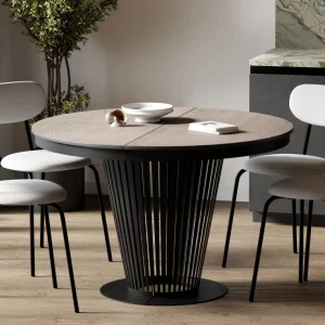 Masă rotundă extensibilă ELANTRA 100 cm